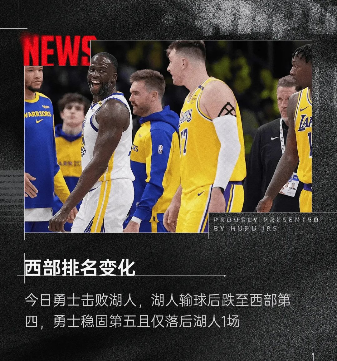 中超重磅对决：湖人迎战勇士，比分揭晓的简单介绍