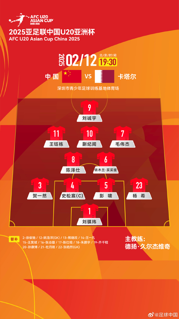中国足球队晋级亚洲杯四强